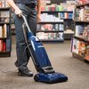 Sanitaire Vacuum, Upright, Bagged, 13" Path, 3 Qrt Capacity, Blue/Black BISSL4110A